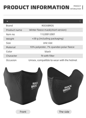 Zoxa Trek Outdoor Face & Neck Cover